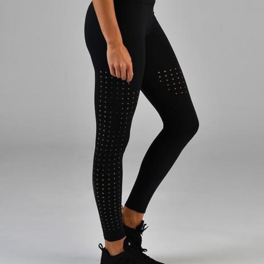 Glyder High Waist Optical Black Legging